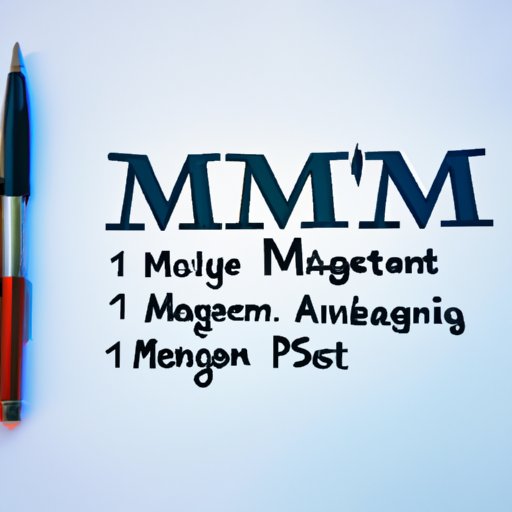 Abbreviating Management: A Comprehensive Guide to Simplify Your Writing